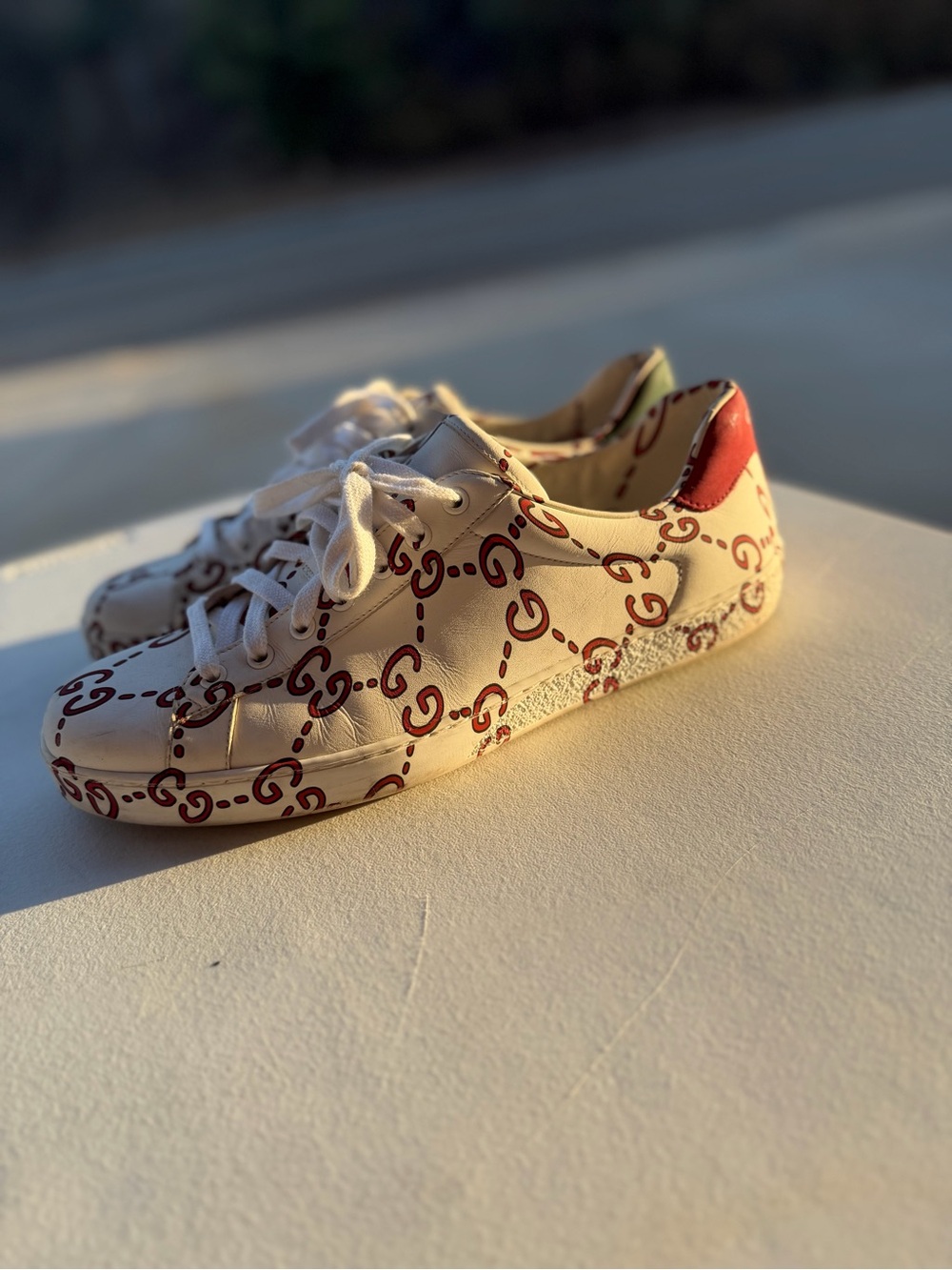 Gucci Ace 'GG Print' sneakers